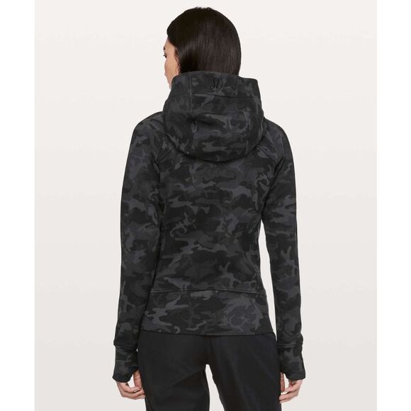 285- EUC Size 6 Lululemon Scuba Hoodie *Light Cotton Fleece - Picture 1 of 3